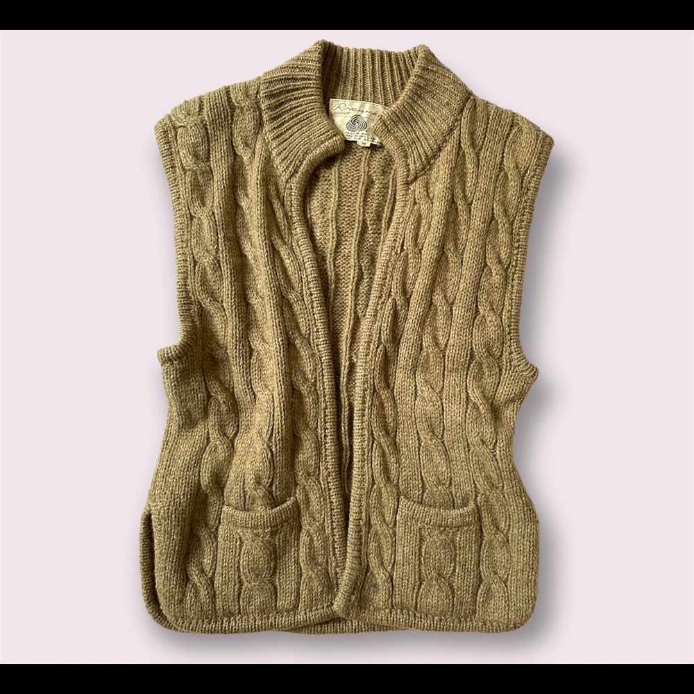 Vintage sweater vest